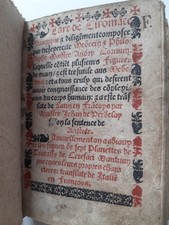 Chiromancie Post-Incunable L'ART DE CIROMĀCE c.1535 André Corve GRAVURES XVIe