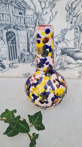 Ancien petit vase terre - ancien, en
