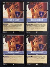 Lot Carte LORCANA Set Spécial équipement Résistance super armure de souris micke