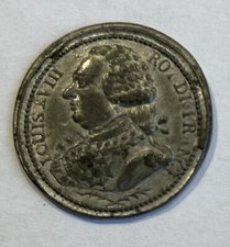 Louis xviii médaille en - louis, /