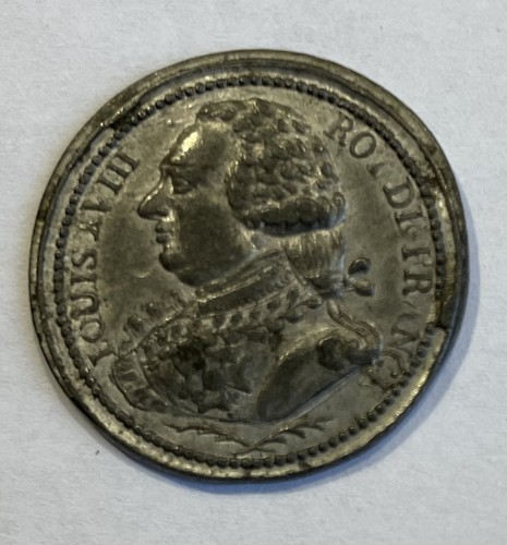 Louis xviii médaille en - louis,