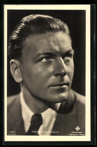 Carte postale acteur heinz - carte,
