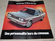 FIAT 131 Racing Brochure