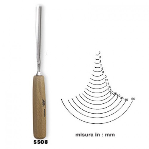 Gouge pour sculpteurs stubai - gouge,