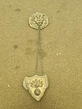 Banderole Giberne Gendarmerie cheval french Gendarme brass buckle cartridge box