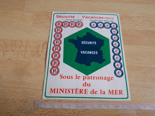 Autocollant sécurité - autocollant,