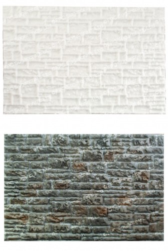Moule silicone pierre mural - silicone,
