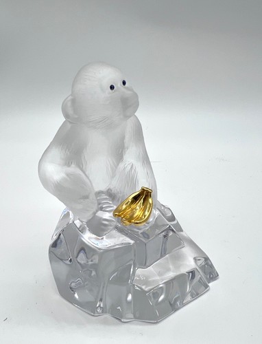 Faberge crystal chimpanzee - faberge,