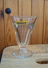 Verre BERGER - Ancien Verre De Bistrot - Vintage Déco Bar 