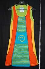 Robe courte moulante colorée - courte,