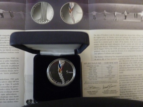 Lettonie 5euro argent - lettonie,