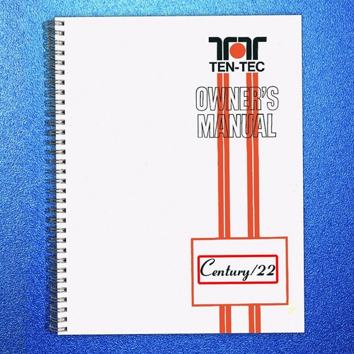 Ten tec century owners - ten, 22