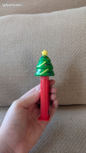 Ancien distributeur pez sapin - ancien,