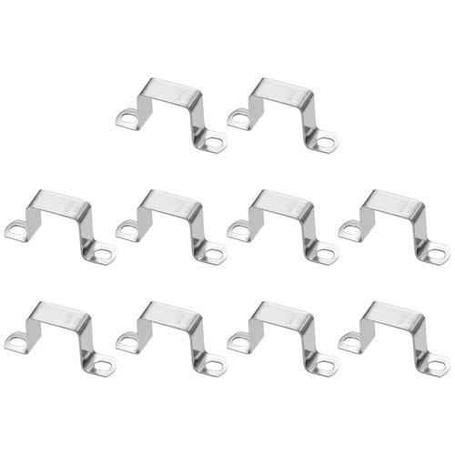 10pcs serre tube carré - 10pcs,