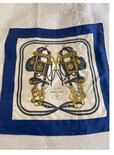 Foulard carré hermès 90 x - carré,
