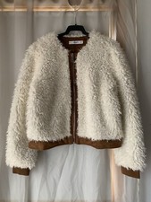 NWT Mango Faux Shearling