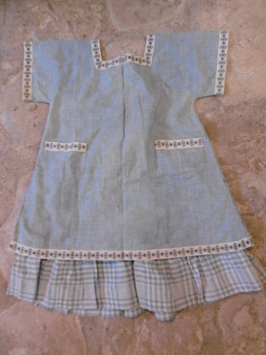 Jupon robe tablier fillette - robe,