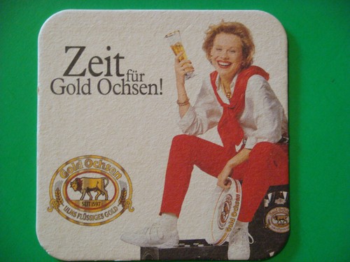 Sous verre brasserie - 1998, beer