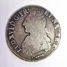 Pièce en argent Louis XVI