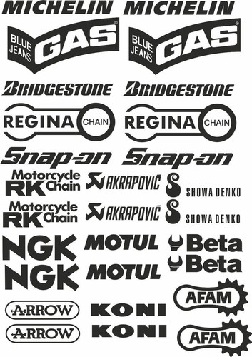 Sticker decal sponsor - decal,