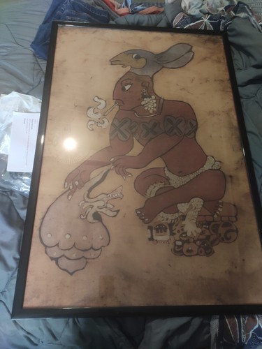 Ancien grand tableau huile - ancien,