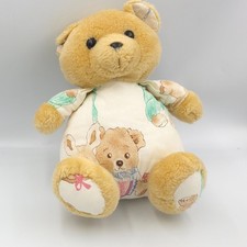Doudou peluche ours beige