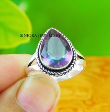 Bague faite main en argent