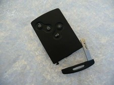 CLE CARTE TELECOMMANDE COMMANDE COMPLETE  RENAULT CLIO IV  4 BOUTONS POUR PIECES