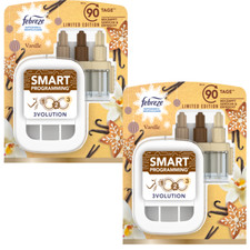 2 X Febreze 3 Volution Prises de Parfum & Nachfüllflacon Édition Limitée Vanille