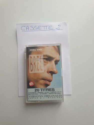 Cassette audio tape jacques - cassette,