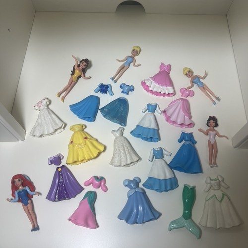 Lot disney princess polly - of,