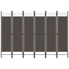 Cloison de Séparation 4 Panneaux Blanc Décor 160x180 cm Paravent Chambre vidaXL