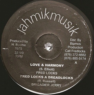 Vinyle fred locks love - -,