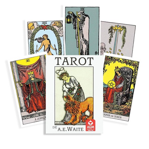 Tarot waite 78 cartes - de, a.e.