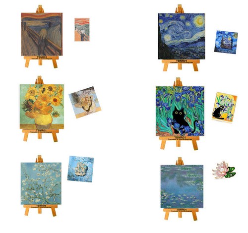 Art séries geocoin - -,
