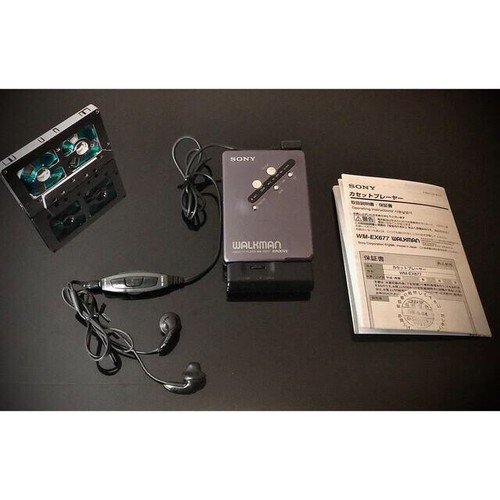 Sony ex677 cassette walkman - cassette,