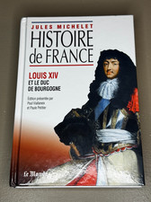  Livre Histoire de France de Jules Michelet – Louis XIV et le Duc de Bourgogne 