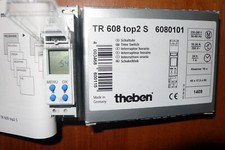 INTERRUPTEUR HORAIRE HEBDOMADAIRE TR608 top2 S, THEBEN 6080101, HORLOGE DIGITALE
