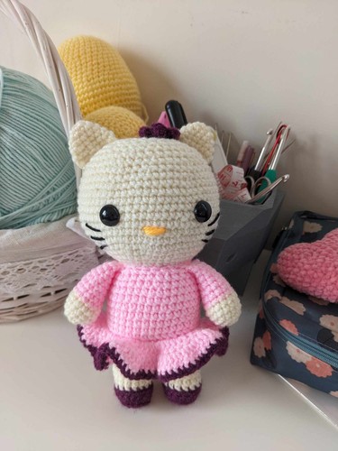 Hello kitty doudou peluche - doudou,