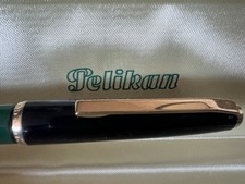 PELIKAN Stylo À Plume Vert Noir MK10 Piston Écrit Capuchon Lésion 2