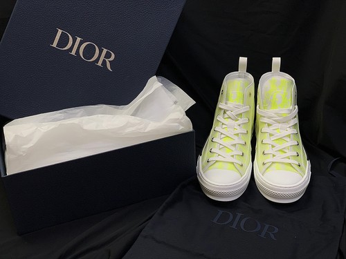 Dior sneakers fluo obliques - dior,