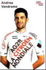 Andrea VENDRAME *** Carte Postale *** AG2R La Mondiale - 2022
