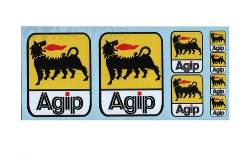 Agip stickers ensemble - stickers,