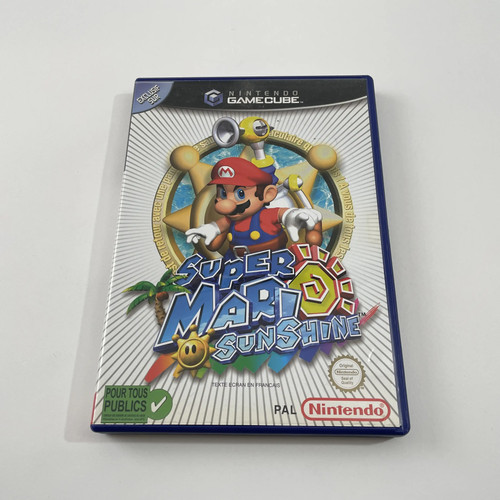 Game cube super - cube, mario