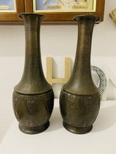2 vase signé kaiser 23 / 7 cm