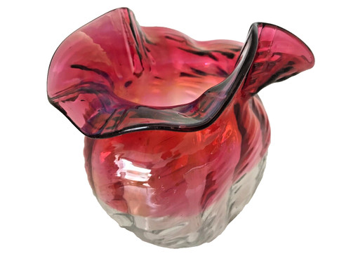 Vase fenton canneberge - fenton,,