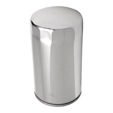 Filtre à huile chromé pour