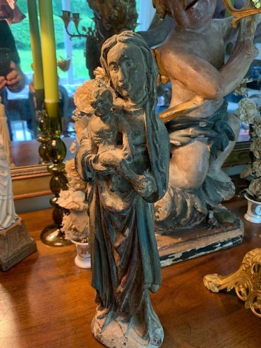 Vierge enfant bois - vierge,