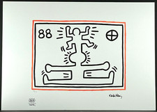 Keith Haring Untitled Signé