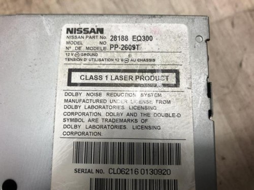 Autoradio origine nissan - autoradio, d'origine